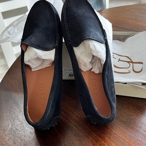 New M. Gemi Felize Driver in Black Suede